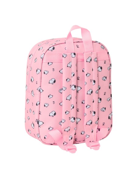 Sac à dos enfant Snoopy Rose 22 x 27 x 10 cm 3D