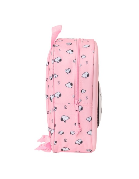 Sac à dos enfant Snoopy Rose 22 x 27 x 10 cm 3D