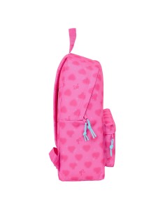 Cartable Barbie Corazones Rose 33 x 42 x 15 cm 2