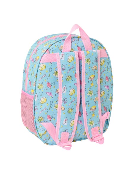 Sac à dos enfant Frozen Rose Bleu ciel 27 x 33 x 10 cm 3D