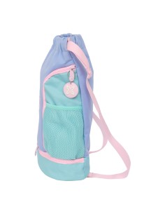 Sac à dos serré par des ficelles Munich Mellow Bleu Rose Celeste 35 x 40 x 1 cm 2
