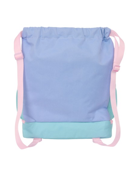 Sac à dos serré par des ficelles Munich Mellow Bleu Rose Celeste 35 x 40 x 1 cm