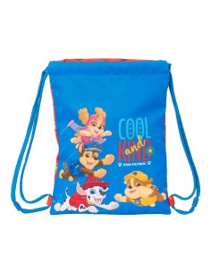 Sac à dos serré par des ficelles The Paw Patrol Cool Bleu Rouge 26 x 34 x 1 cm