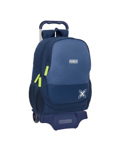 Cartable à roulettes Munich Blue indigo Bleu 32 x 44 x 16 cm