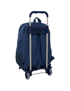 Cartable à roulettes Munich Blue indigo Bleu 32 x 44 x 16 cm 2