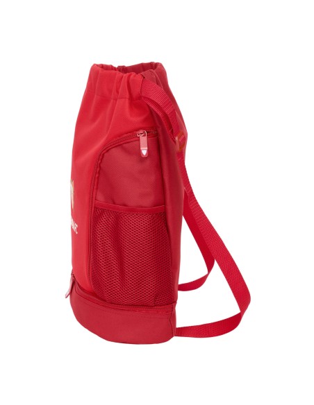 Sac à dos serré par des ficelles Sevilla Fútbol Club Rouge 35 x 40 x 1 cm