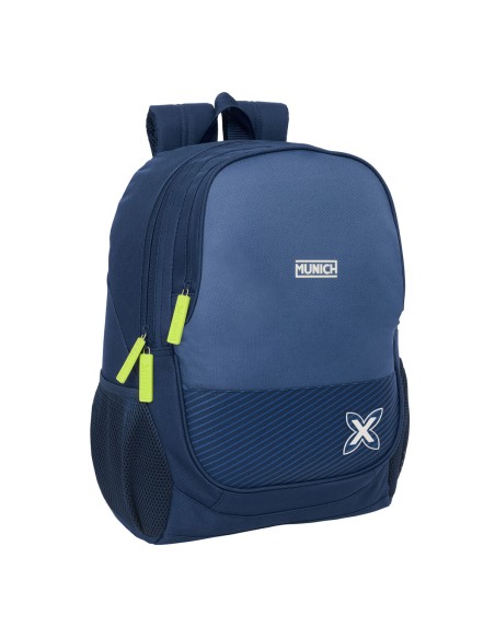 Cartable Munich Blue indigo Bleu 32 x 44 x 16 cm