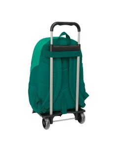 Cartable à roulettes Real Betis Balompié Vert 30 x 43 x 14 cm 2
