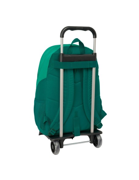 Cartable à roulettes Real Betis Balompié Vert 30 x 43 x 14 cm