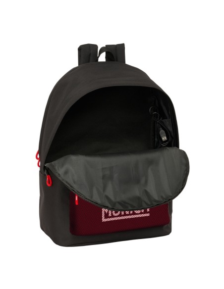Cartable Munich +usb munich Noir 31 x 44 x 18 cm
