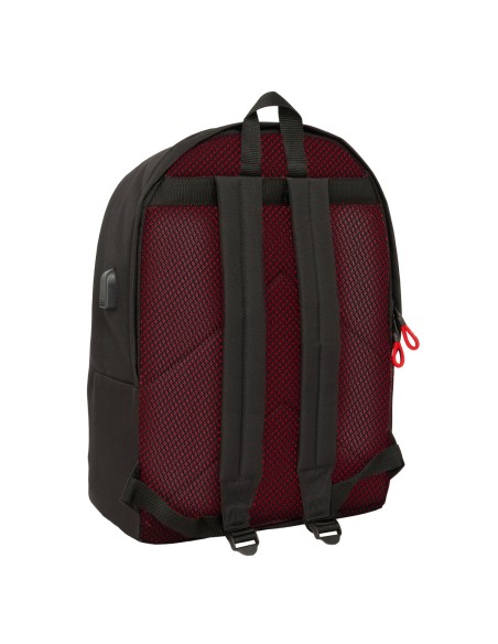 Cartable Munich +usb munich Noir 31 x 44 x 18 cm