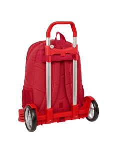 Cartable à roulettes Sevilla Fútbol Club Rouge 32 x 43 x 14 cm 2