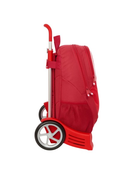 Cartable à roulettes Sevilla Fútbol Club Rouge 32 x 43 x 14 cm