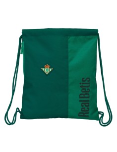 Sac à dos serré par des ficelles Real Betis Balompié Vert 35 x 40 x 1 cm