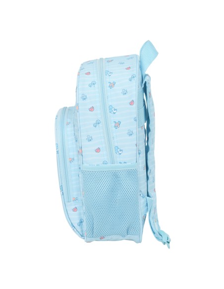 Sac à dos enfant Mickey Mouse Clubhouse Baby Bleu clair 28 x 34 x 10 cm