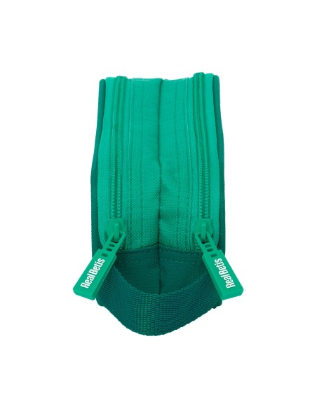 Trousse Fourre-Tout Double Real Betis Balompié Vert 21 x 8 x 6 cm