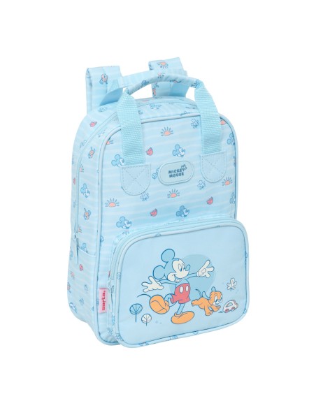Sac à dos enfant Mickey Mouse Clubhouse Baby Bleu clair 20 x 28 x 8 cm