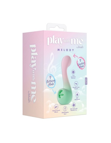 Masseur Blush Play with me Multicouleur
