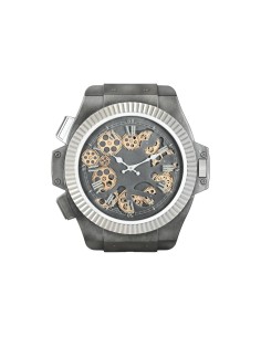 Horloge Murale Home ESPRIT Noir Argenté Fer