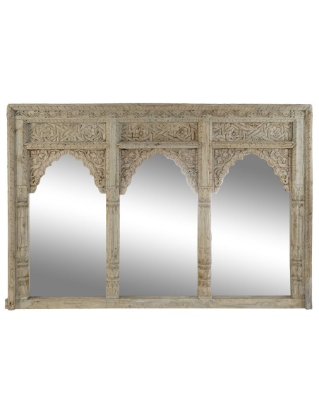 Miroir mural Home ESPRIT Naturel 160 x 12 x 110 cm