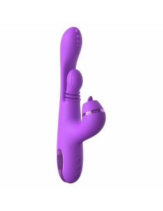 Vibration de Stimulation Double Pipedream Fantasy for her Violet Pourpre