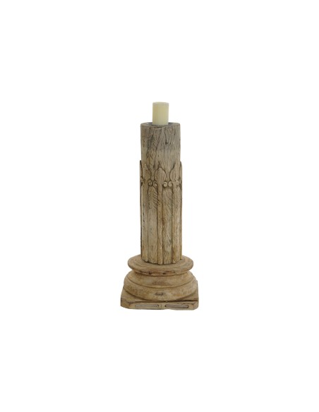 Figurine Décorative Home ESPRIT Marron Colonne 30 x 30 x 75 cm