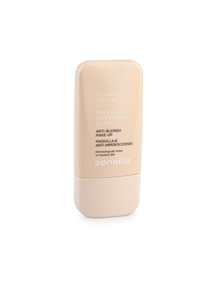 Base de Maquillage Crémeuse Sensilis Pure Age Perfection 03-beig Anti-imperfections (30 ml)