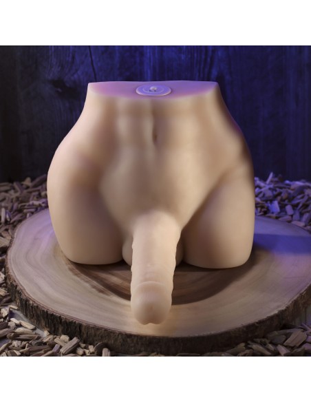 Gode réaliste Evolved ABS TPR Ø 4,5 cm (17,8 cm)