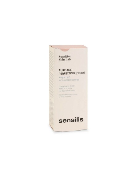 Base de Maquillage Crémeuse Sensilis Pure Age Perfection 03-beig Anti-imperfections (30 ml)