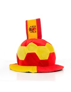 Bonnet Ballon de Football avec Drapeau Espagne en Relief 2