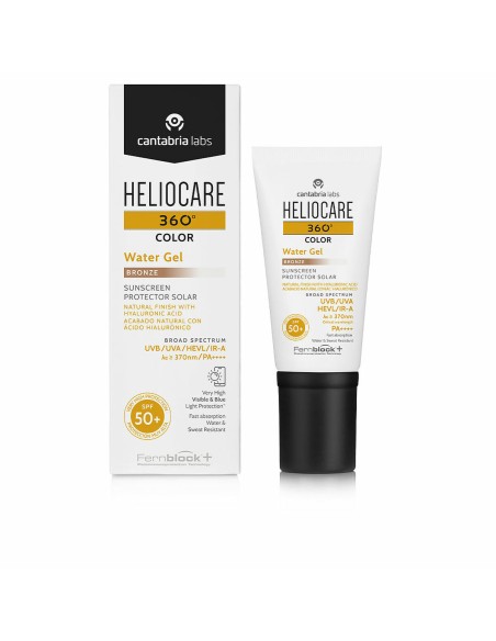 Crème Solaire Avec Couleur Heliocare Heliocare 360º Water Gel Color Bronce 50 ml Spf 50