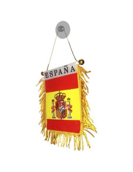 Fanion Espagne avec Ventouse