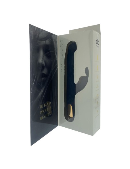 Vibration de Stimulation Double Dream Toys Goddess Collection Bleu