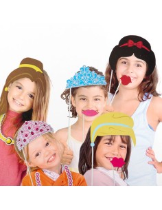 Accessoires Princesse pour Photos Amusantes (pack de 12) 2