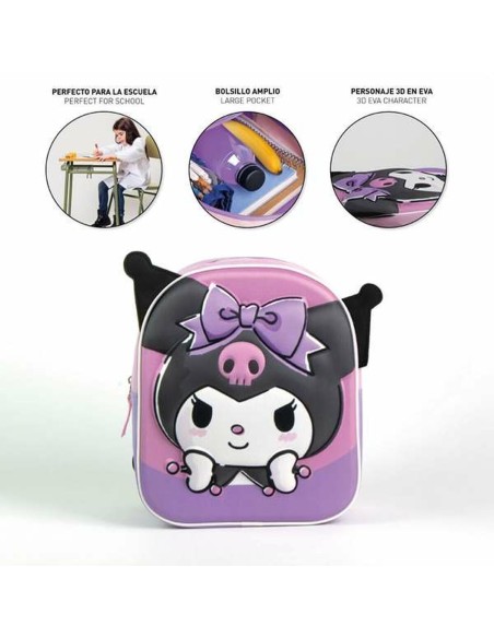 Sac à dos enfant Hello Kitty Violet