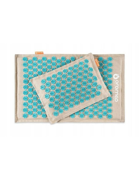 Tapis d'Acupression Matelassé Oromed ORO-HEALTH SZARY Gris 43 x 67 cm