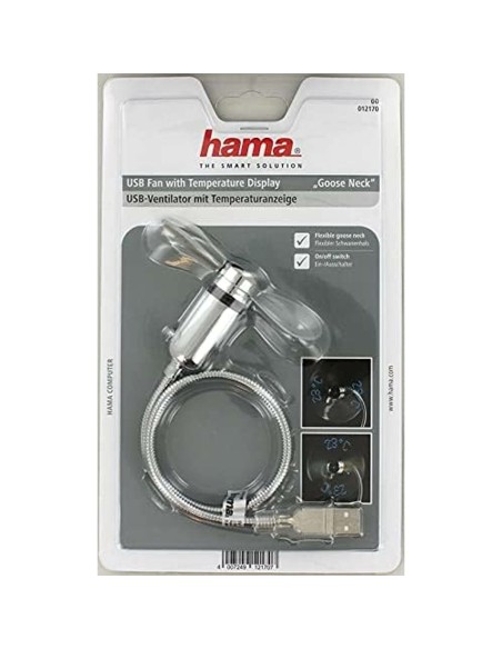 Ventilateur de Bureau Hama 00012170 Argenté