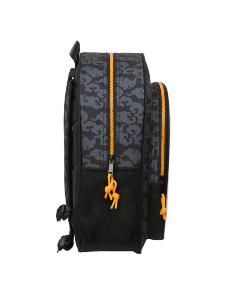 Cartable Naruto Noir Orange 32 X 38 X 12 cm