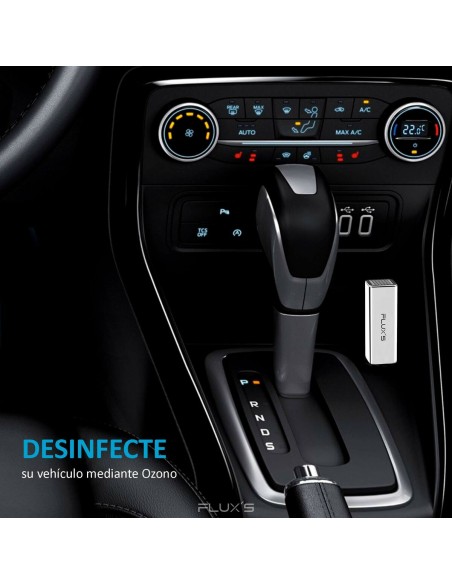 Générateur d'ozone Flux's 00121 Argenté Voiture