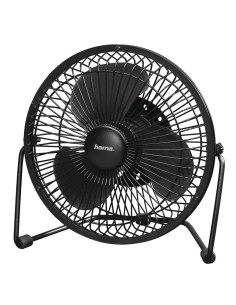 Ventilateur de Bureau Hama 00012160 Blanc Noir