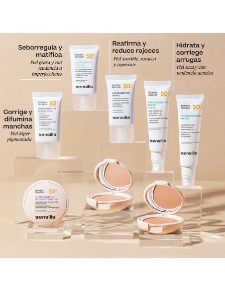 Protecteur Solaire Sensilis PHOTOCORRECTION Spf 50 Spf 50+ 50 ml