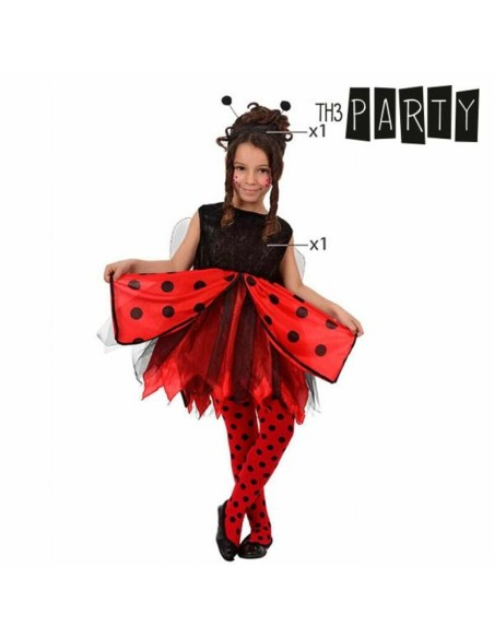 Déguisement pour Enfants Th3 Party Rouge animaux (3 Pièces)