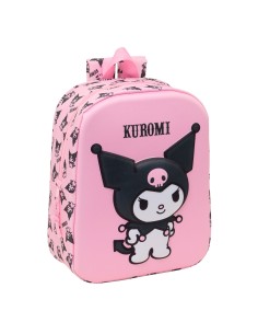 Cartable Kuromi Rose 22 x 27 x 10 cm