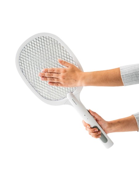 Raquette Anti-insectes Rechargeable 2 en 1 avec Lumière UV Elecfly InnovaGoods