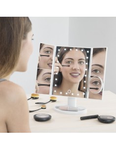 Miroir Grossissant avec LED 4-in-1 Ledflect InnovaGoods