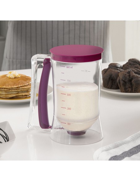 Carafe Distributrice de Pâte à Pâtisserie avec Livre de Recettes InnovaGoods
