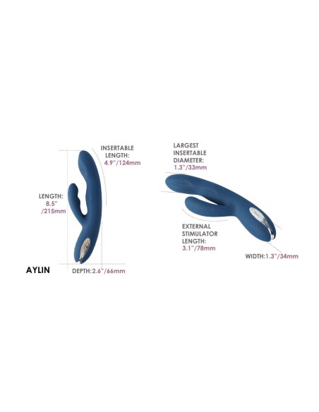 Vibromasseur Svakom E33513 Bleu