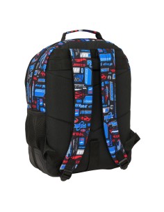 Cartable Hot Wheels Multicouleur 32 x 42 x 15 cm 2