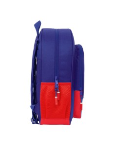 Cartable Atlético Madrid Bleu Blanc Rouge 32 x 38 x 12 cm