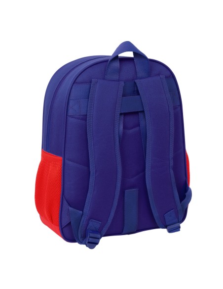 Cartable Atlético Madrid Bleu Blanc Rouge 32 x 38 x 12 cm